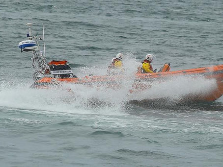 Bangor RNLI's inshore lifeboat Ruby Robinson