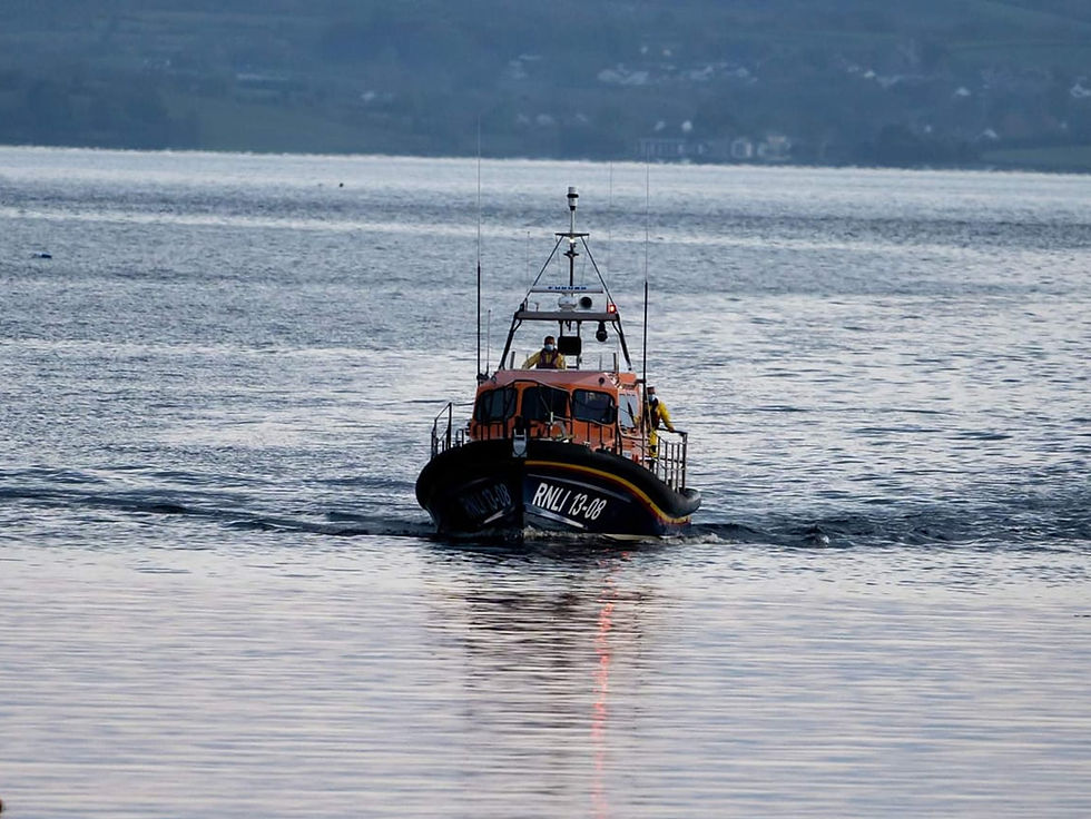 Lough Swilly all-weather lifeboat. Photo Credit: RNLI/Lough Swilly
