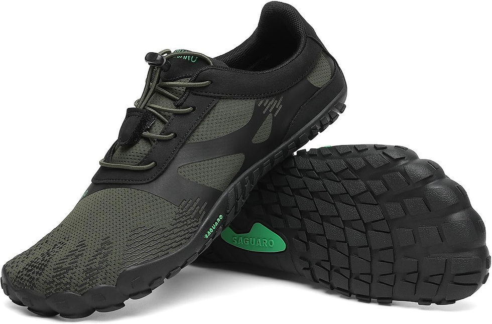 Miniatura: SAGUARO Barefoot Zapatillas Minimalista Ligera Zapatillas de Trail Running para