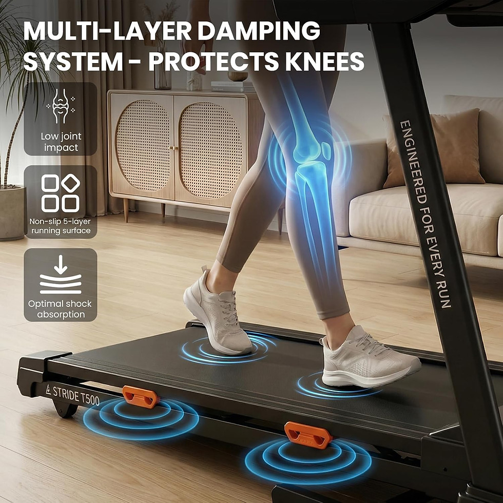 Thumbnail: Laufband für Zuhause, Aeriflo T500 Profi Laufband mit 20 km/h & 20% Elektrische