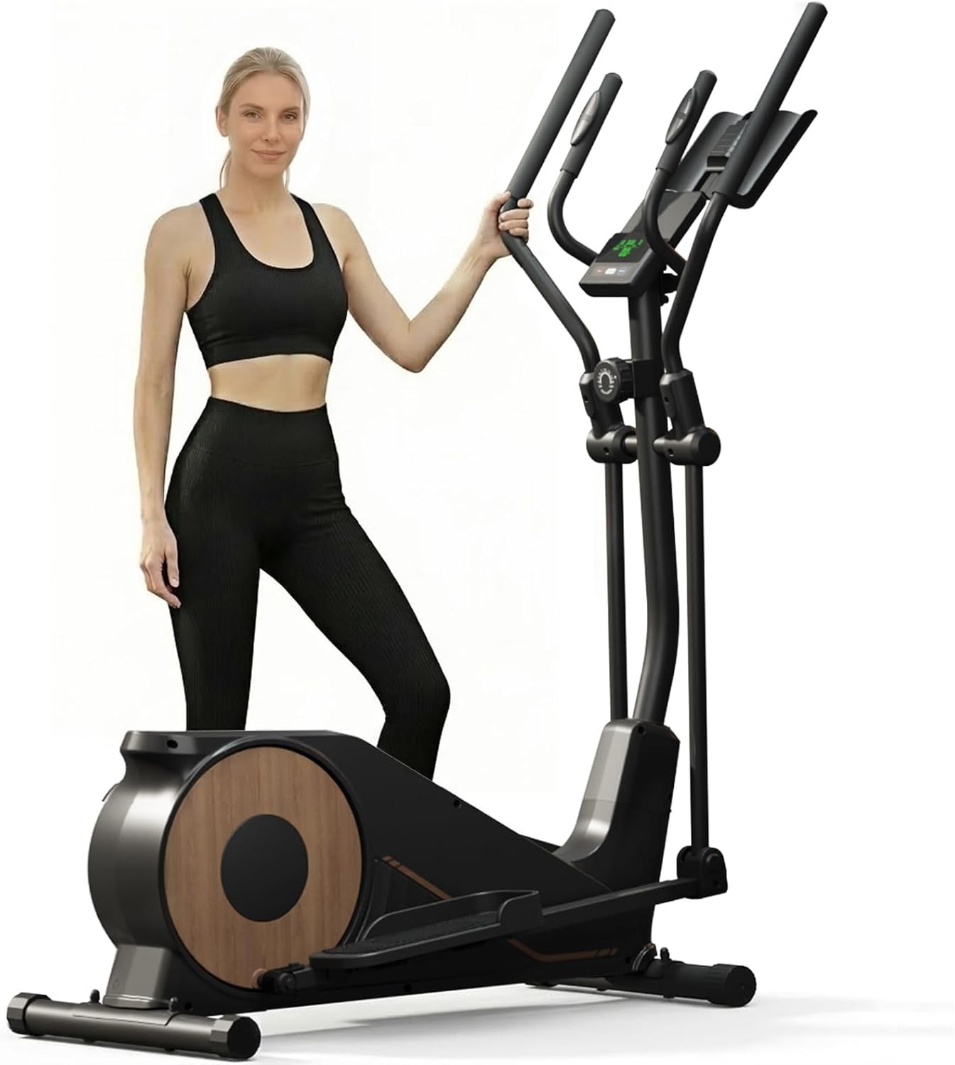 Crosstrainer für Zuhause, Aeriflo M100 8kg Schwungmasse Ellipsentrainer mit Kino