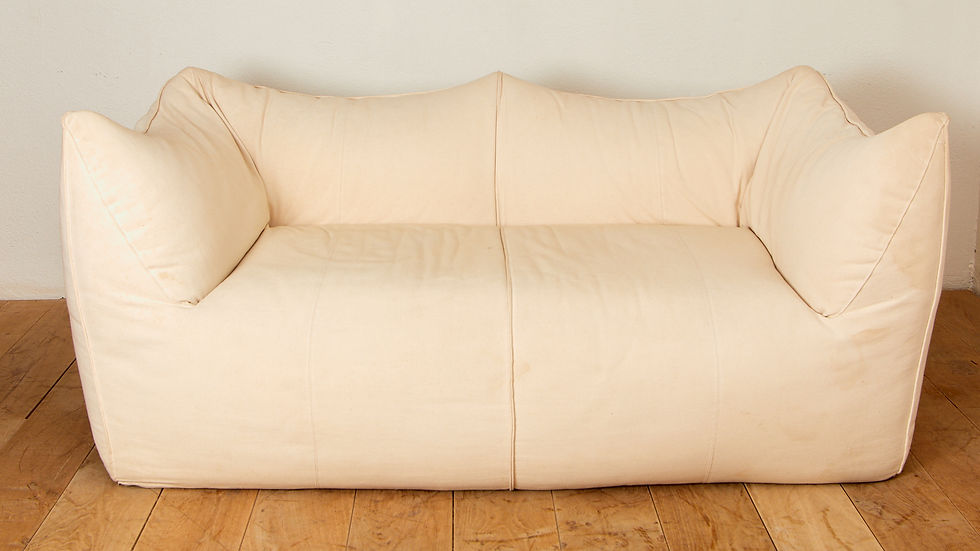 Mario Bellini for B and B, Bambole Sofa, coton, circa 1970, Italie
