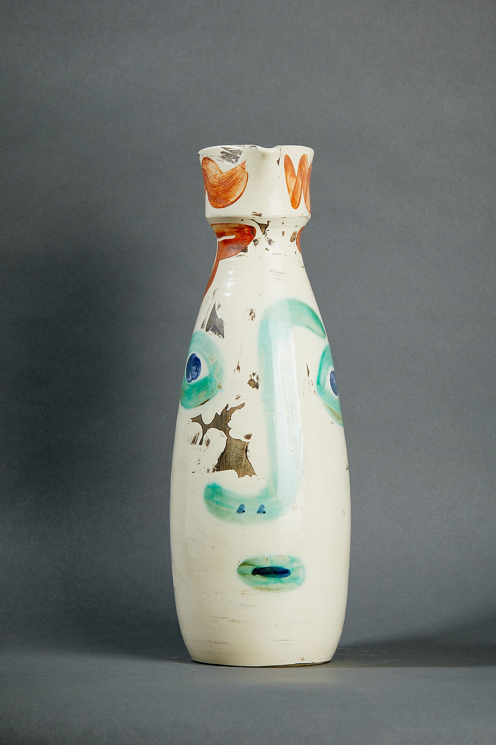 Visage, Pichet tourné, Pablo Picasso, édition Madoura, 1969