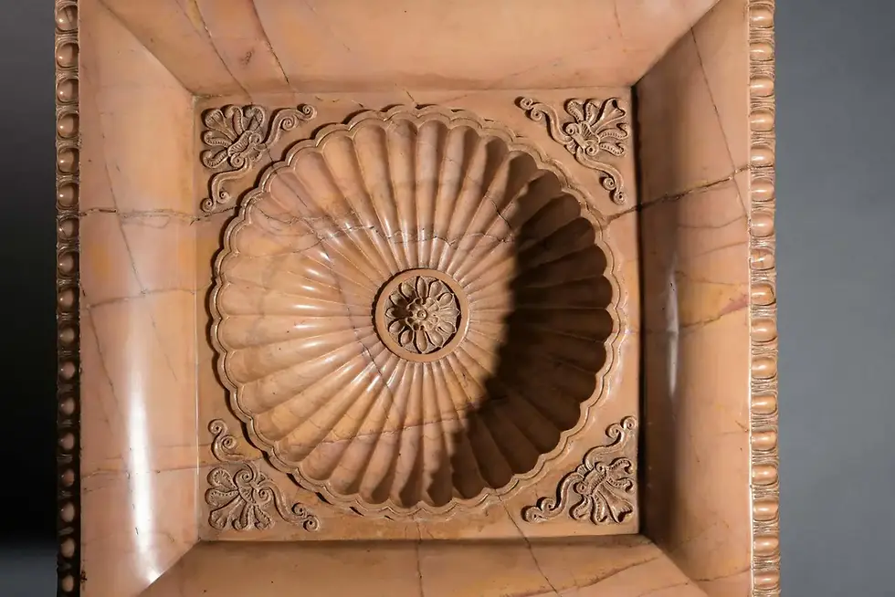 Miniature : Attribué à Benedetto Boschetti, un superbe Giallo Antico Tazza, vers 1820-1830