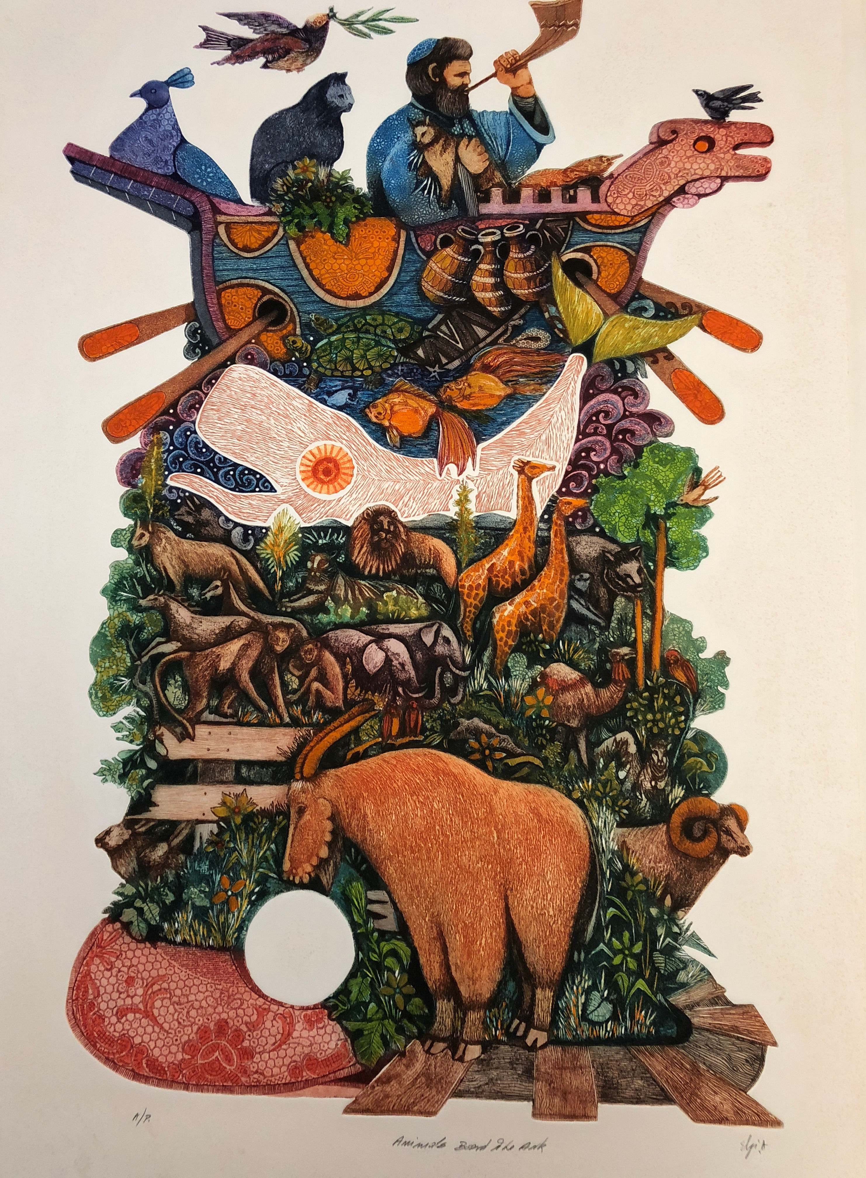 Animals Board the Ark