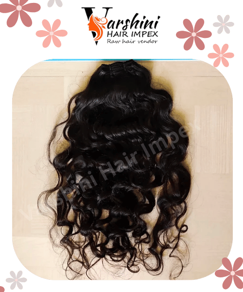 Thumbnail: 100% South Indian Raw Virgin Curly Hair Bundles | 100 Gram |