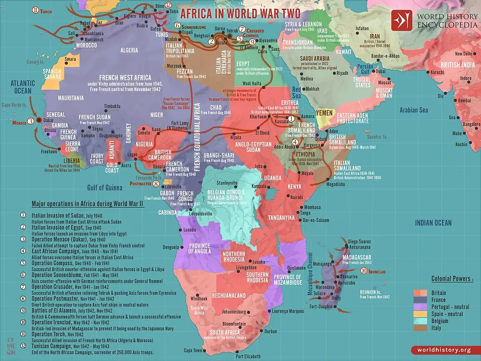 Colonial Africa in WWII