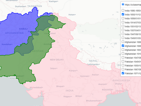 Historical Maps: South/ West Asia