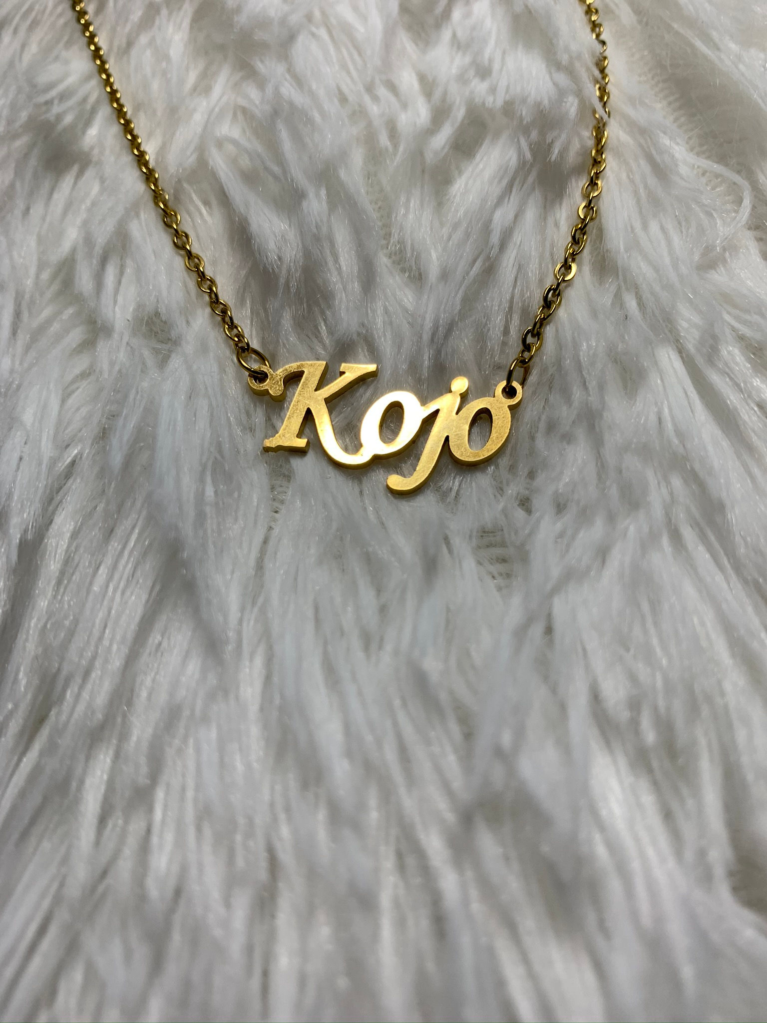 Kojo Name Necklace