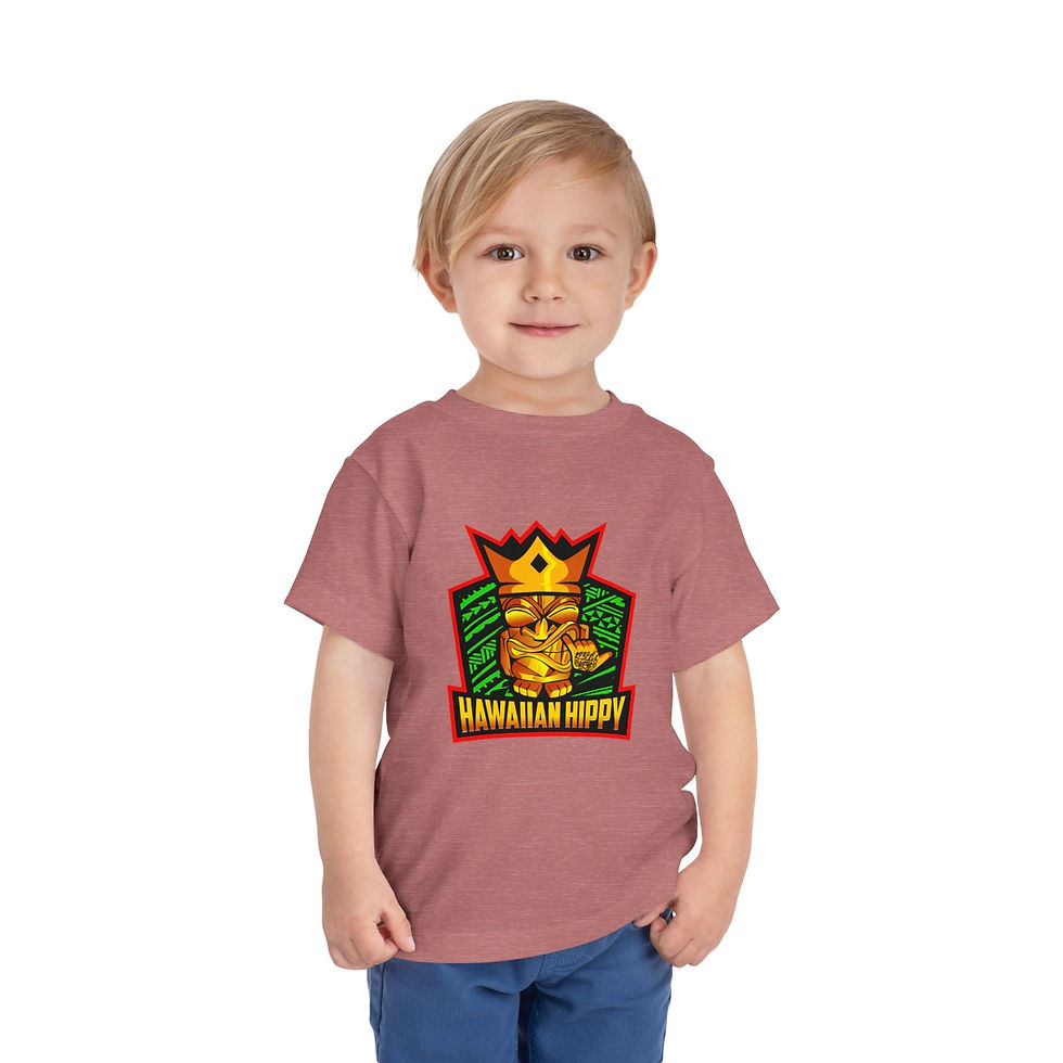 Thumbnail: Cool Hawaiian Hippy Foodie Toddler Tee