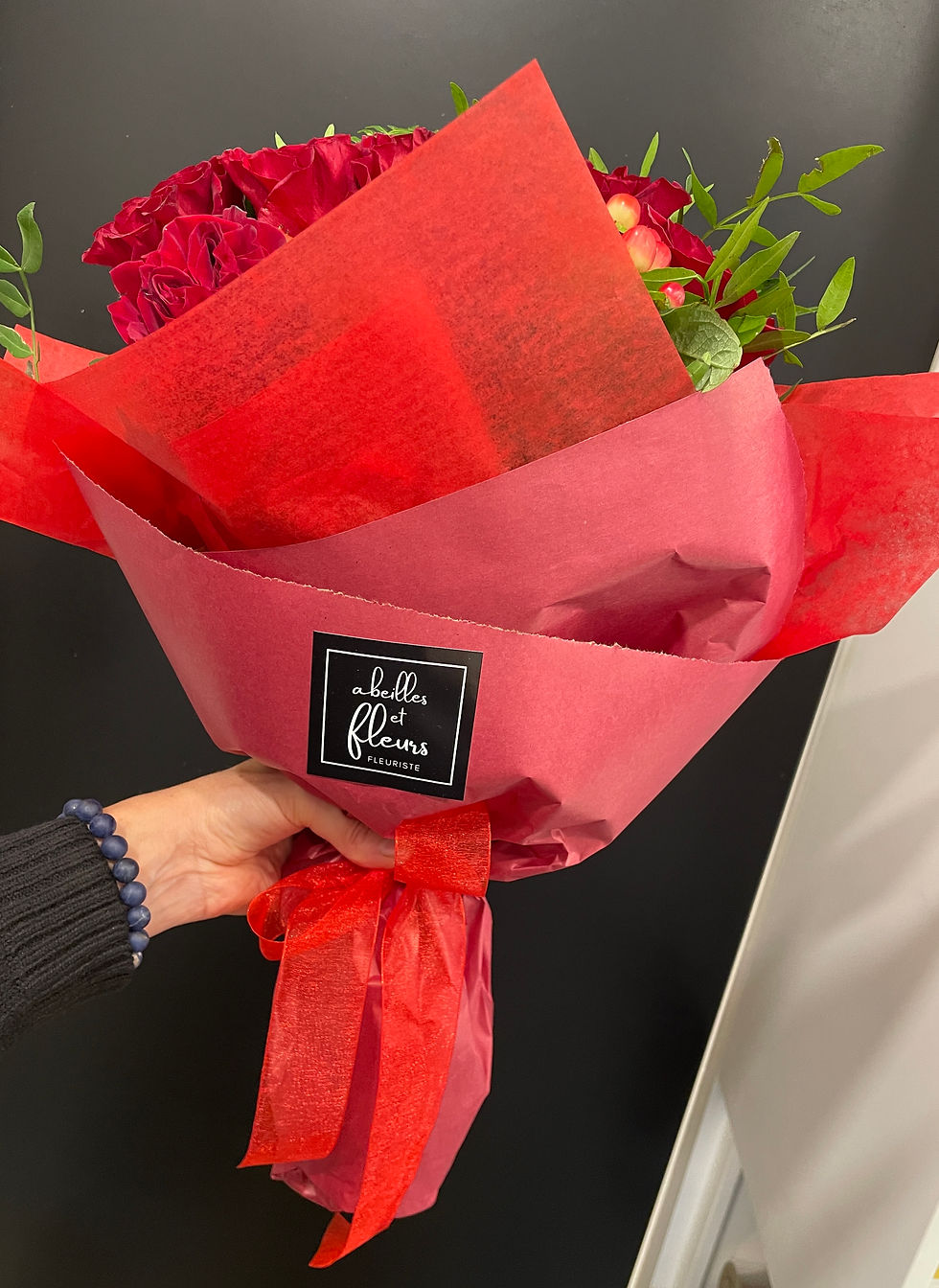 Miniature : BOUQUET 9 ROSES HEART
