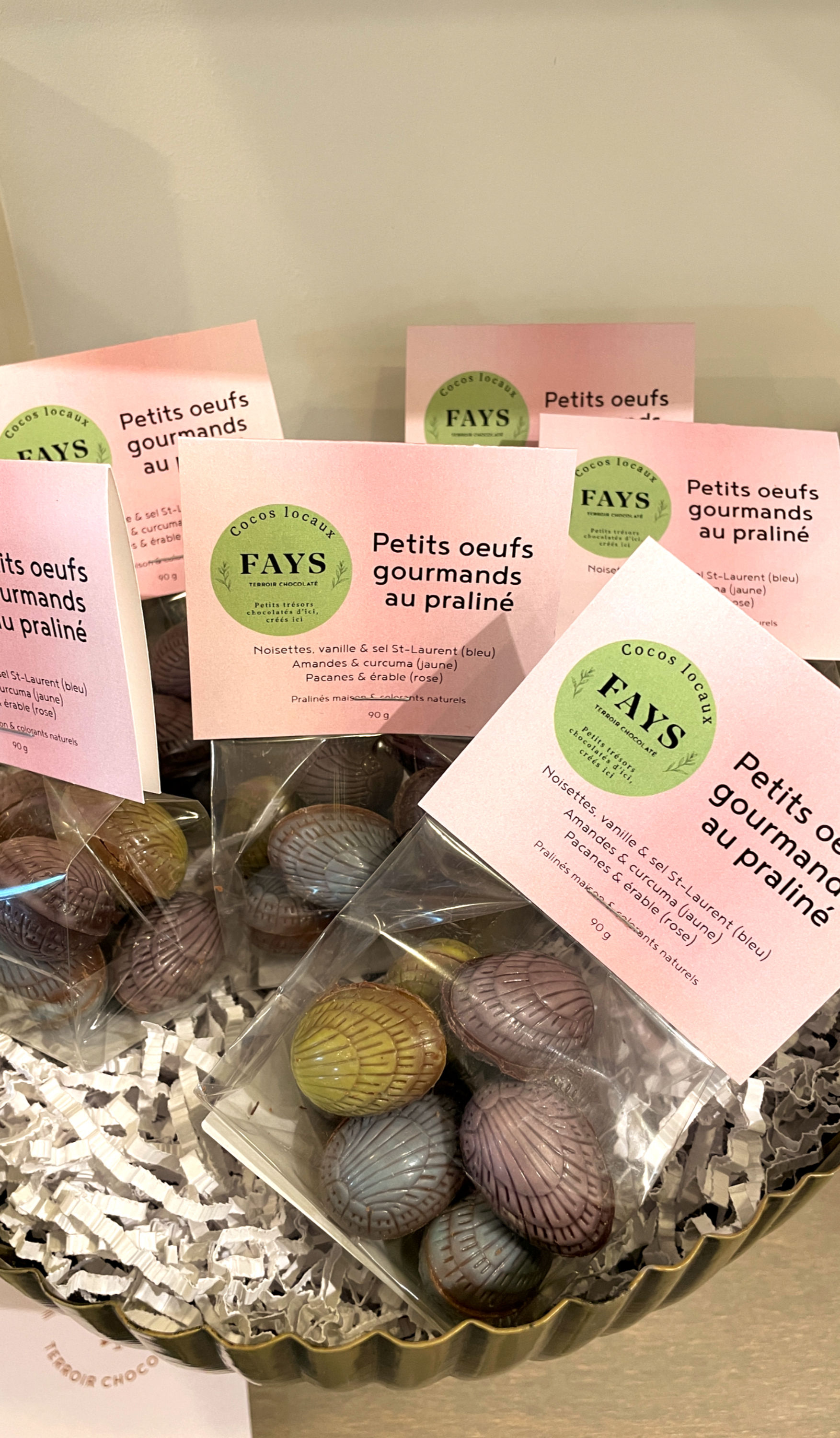 CHOCOLAT - SAC DE PETITS OEUFS GOURMET - FAYS