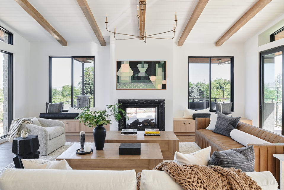 Unscripted Hillside Hideaway living room