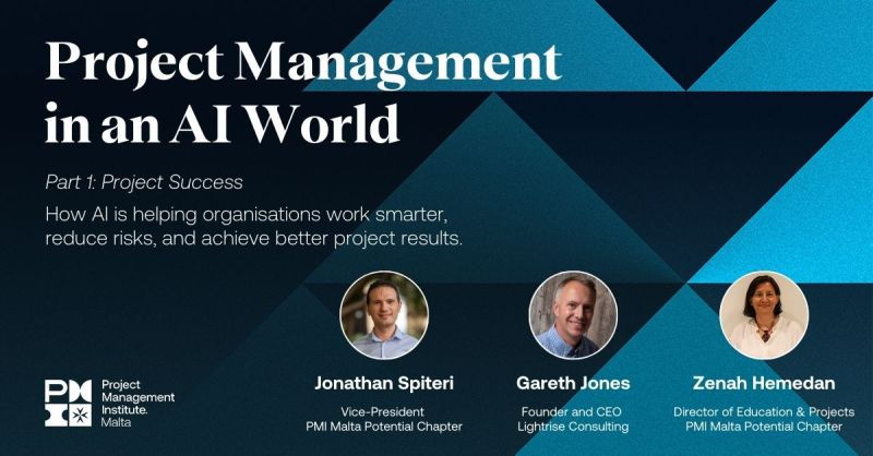 Project Management in an AI World- PMI Malta Potential Chapter PODCAST
