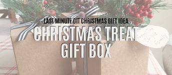Last Minute DIY: Christmas Treats Gift Boxes