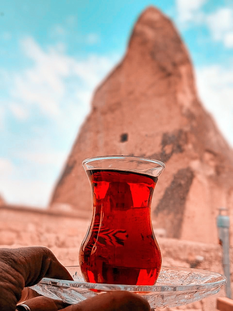 cappadocia | kapadokya | travel blogger | travel blog | blogger | love valley | red valley |rose valley | hot air balloon | travel photography | beautiful destination | tripotocommunity | trip advisor | turkey | turkey tourism | visit turkey | turkey travels | turkey igers | turkey shots | beautiful photographers | team pixel | google pixel | travel couple | couple blog | that nomadcouple | dr. nishita | dr. siddharth | couple who travels around the world | cave hotels | cave hotels in cappadocia | cave hotels at night | turkish tea | turkish tea cups |