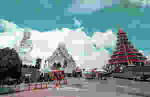 | chaing rai | thailand | temples | white temple | blue temple | black house | big buddha | wat rong khu | wat huay pla | thatnomadcouple | google pixel | team pixel | google pixel | travel | wanderlust | instagrammable temples in chaing rai | amazing temples in chaing rai | my_fernweh_soul | offbeat_trouvaille | instagram | backpackers | travel the world | Thai temple | Buddhist temple ||