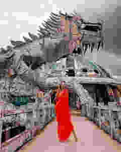 || abandoned water park || hue || Vietnam || abandoned places || thatnomadcouple || team pixel || That Nomadcouple || lightroom || made by google || google india || thatnomadcouple.com || my_fernweh_soul || offbeat_trouvaille || nish || sid || thuy tien lake || water park || ||