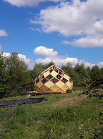 construction du zôme 12