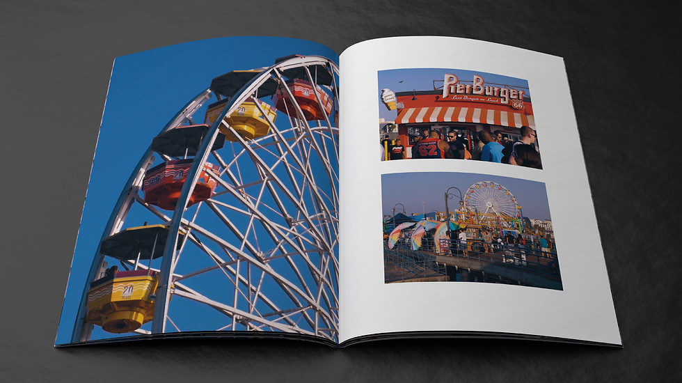 Images from the Santa Monica Pier