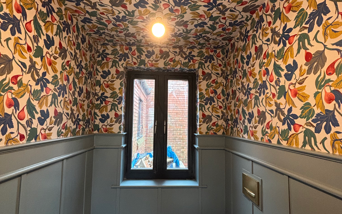 Wallpaper hanging