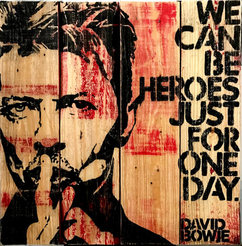 David Bowie Painting