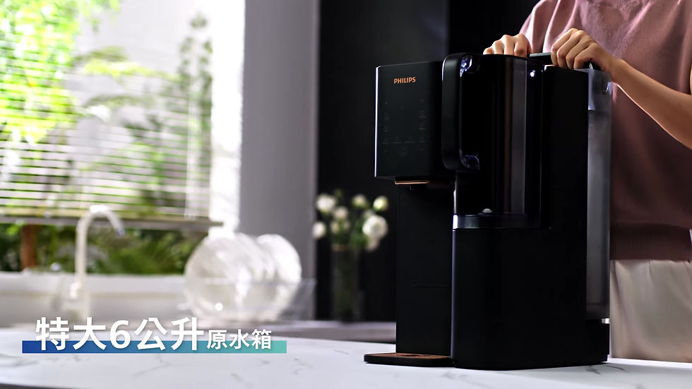 縮圖：Philips ADD6920 鍶泉飲水機展示影片：涵蓋 豐富鍶技術、1.8L 可攜式水壺、180° 旋轉底座及 3秒即熱功能詳解