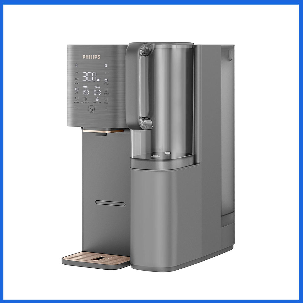 Thumbnail: Philips ADD6920 獨家配備的可攜式純淨水壺展示，方便用戶將過濾水移至餐桌或用於烹飪，提升使用靈活性。