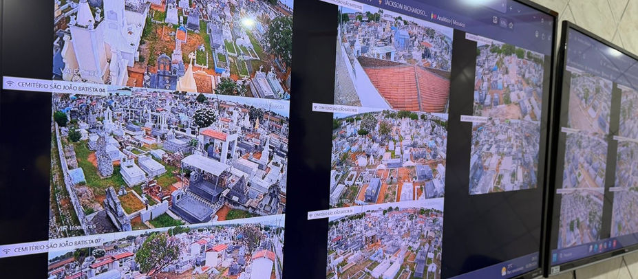 Prefeitura do Assú instala sistema de câmeras com inteligência artificial para reforçar a segurança nos cemitérios públicos.