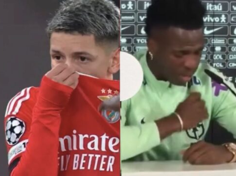 “Quero jogar em paz”: Vinícius Júnior desabafa após novo caso de racismo na Champions