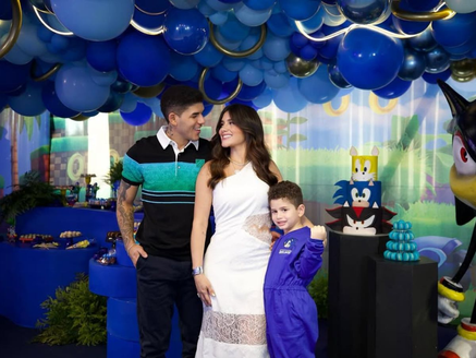 Zé Vaqueiro e Ingra Soares celebram aniversário do filho