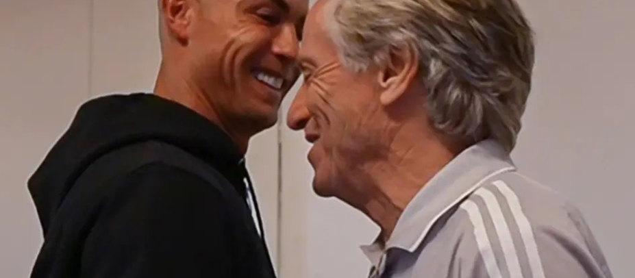 Jorge Jesus dá sinal verde para reconciliação com Cristiano Ronaldo, diz jornal.