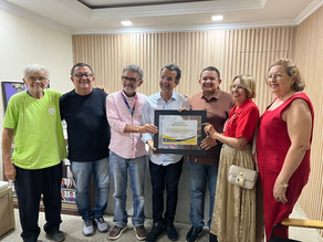 Presidente da Câmara Júnior do Trapiá entrega Título de Cidadão Assuense ao deputado federal Fernando Mineiro