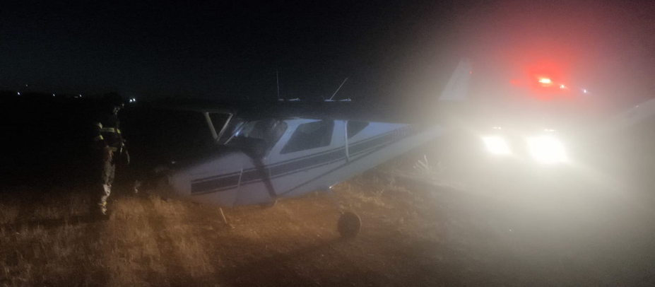 Avião de pequeno porte cai no aeroporto de Caicó; um médico pilotava a aeronave
