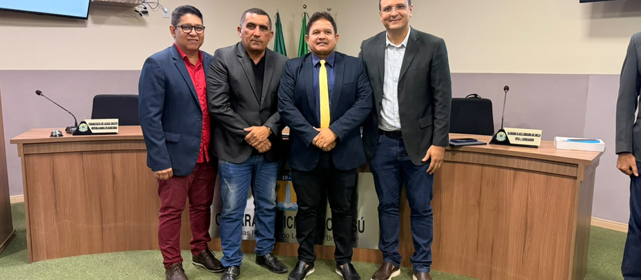Júnior do Trapiá é reeleito presidente da Câmara de Assú para o biênio 2027–2028