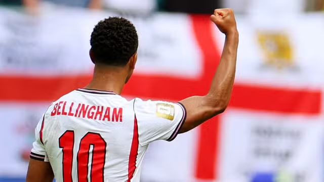 Bellingham Inglaterra x Noruega (Foto: Mike Segar/Reuters)