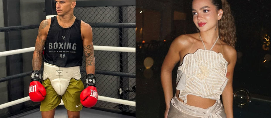 Luan Medeiros e Mel Maia (Reprodução Instagram/montagem )