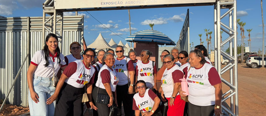 Grupo de idosos do SCFV de Assú participa da "Tardezinha da Terceira Idade" em Upanema.