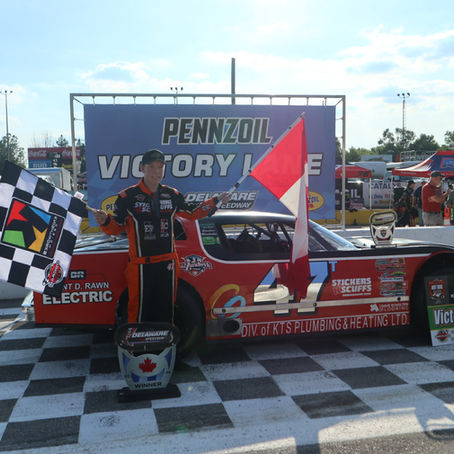 Thomas Wunsch Scores First Career OSCAAR Hot Rod Victory at Delaware Speedway