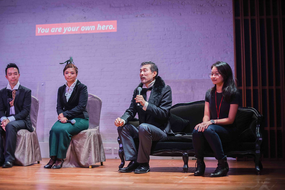 Post-show panel