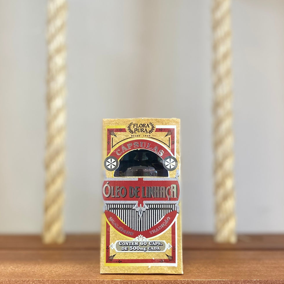 OLEO DE LINHAÇA CAPS 500MG