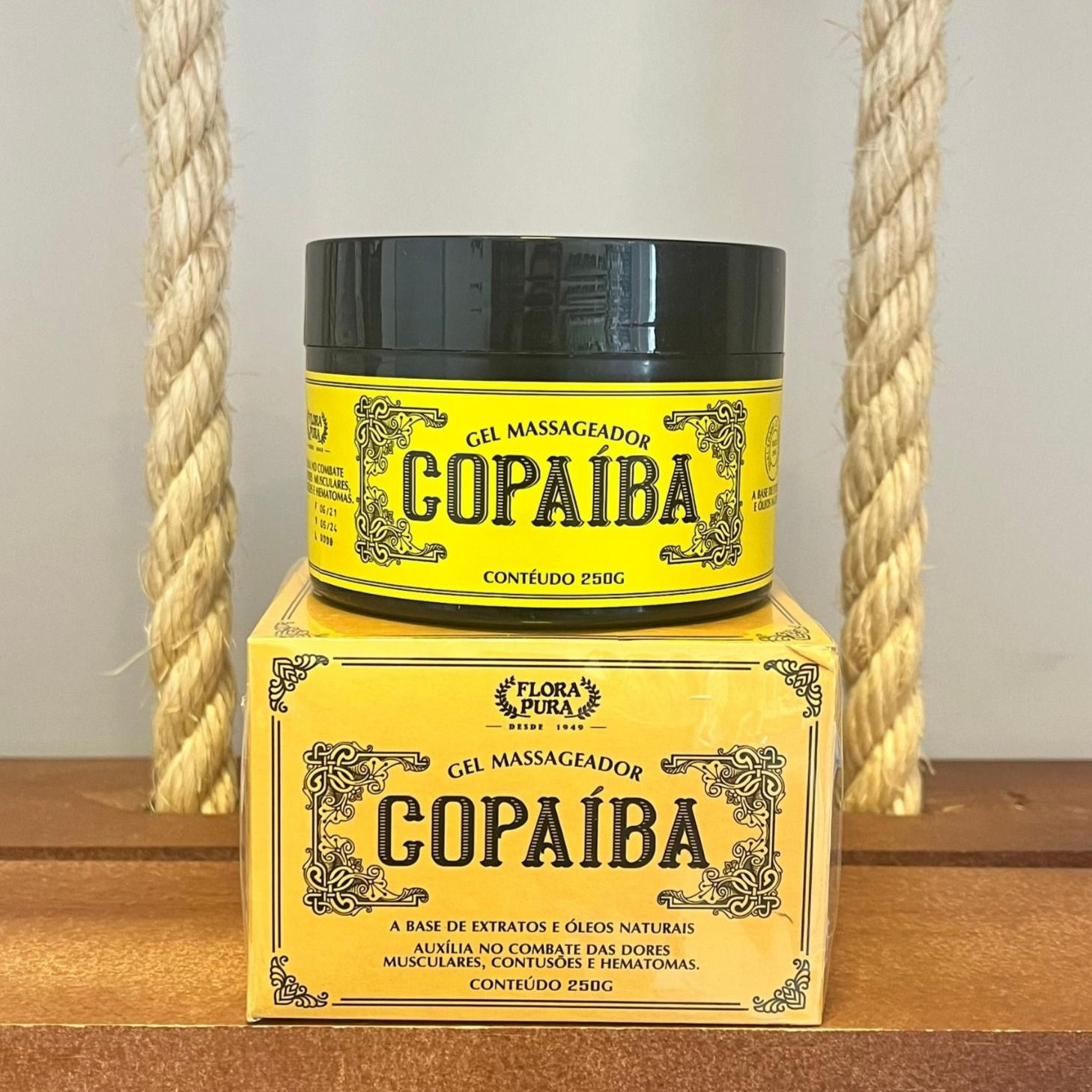 GEL MASSAGEADOR COPAIBA 250G- FLORA PURA