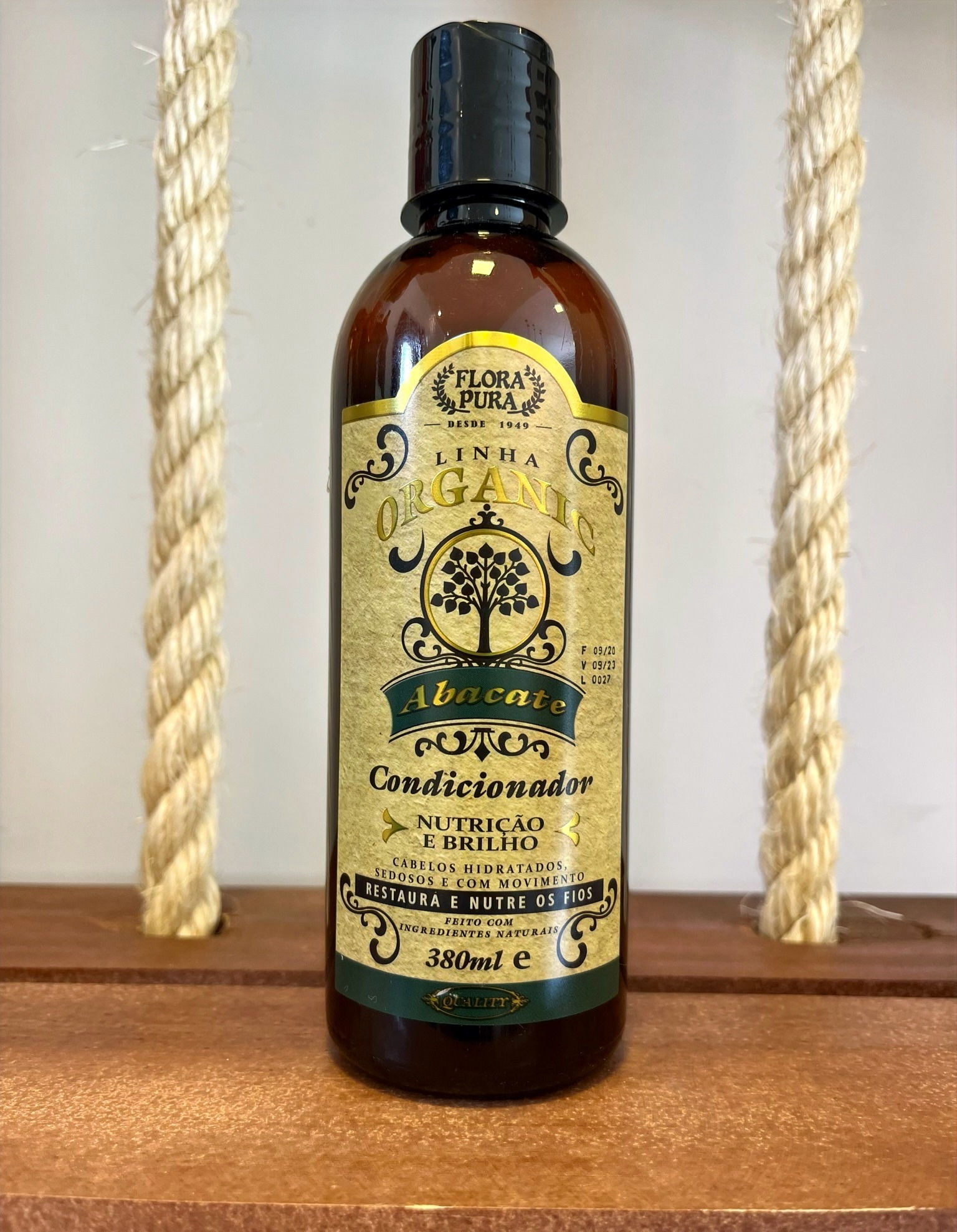 CONDICIONADOR ORGANIC DE ABACATE 380ML