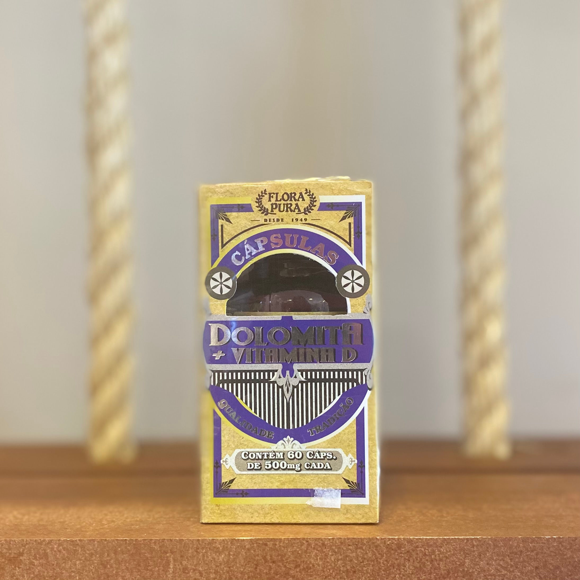 DOLOMITA+VITAMINA D CAPSULA 500MG