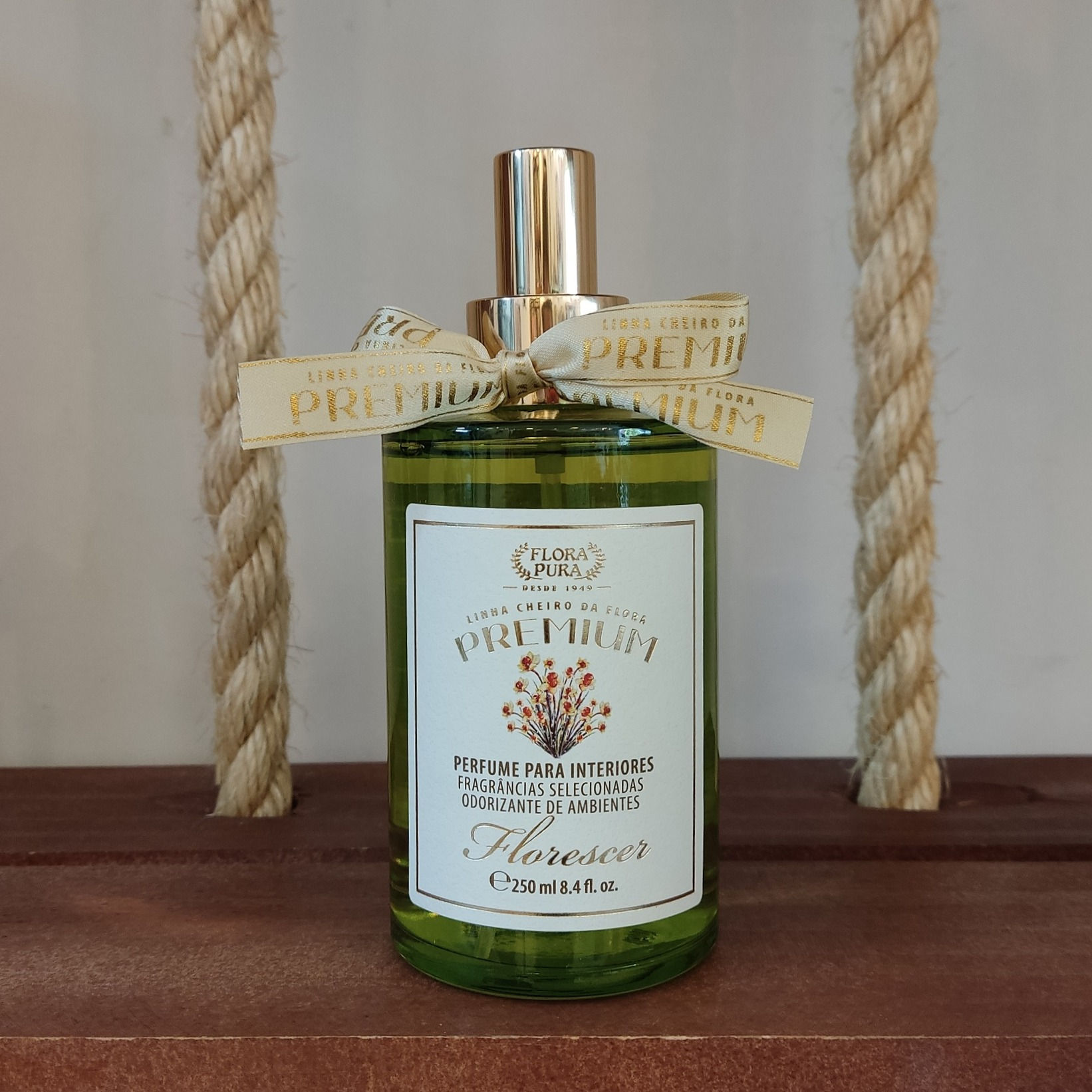 PERFUME DE AMBIENTE FLORESCER 250ML | LINHA CHEIRO DA FLORA PREMIUM - FLORA PURA