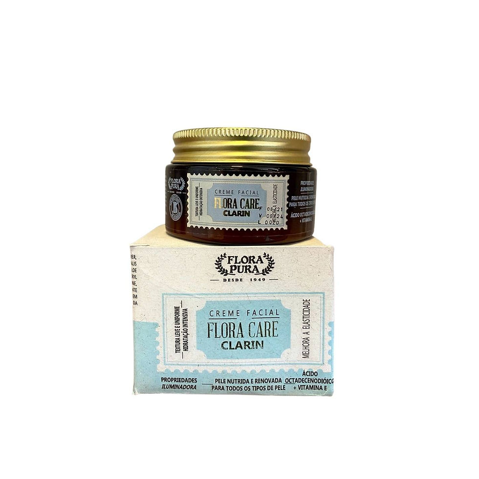 Miniatura: CREME HIDRATANTE FACIAL CLARIN 100G FLORA CARE
