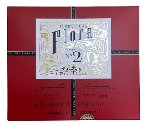 Miniatura: KIT CORPORAL FEMININO FLORA N2- FLORA PURA