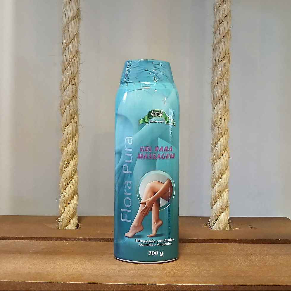 GEL FLORA PURA MASSAGEADOR 200G FLORA PURA