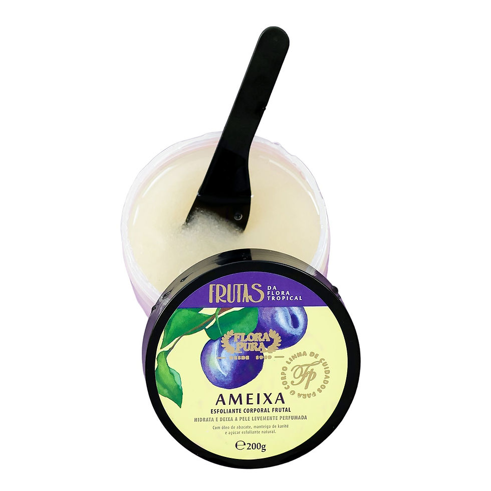 Miniatura: OLEO ESFOLIANTE DE AMEIXA 200G FLORA PURA