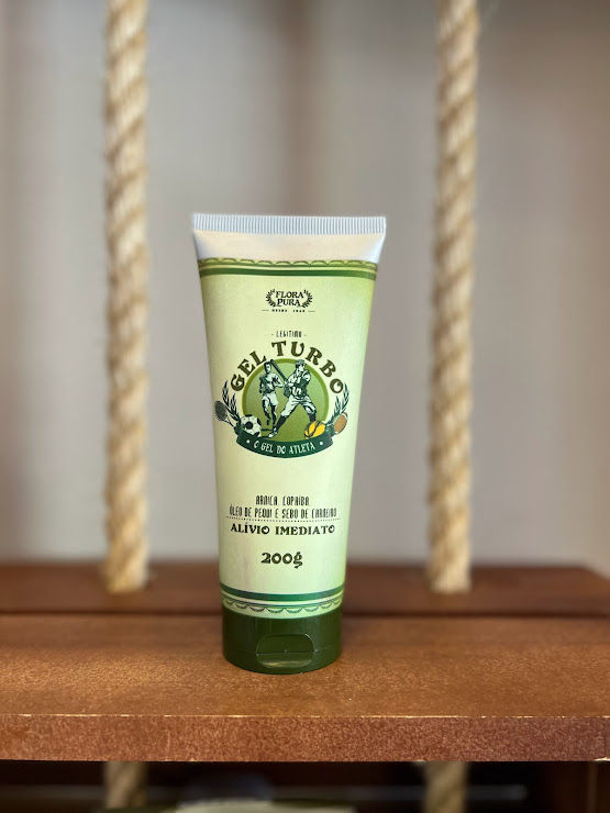 GEL MASSAGEADOR TURBO DO ATLETA 200G BISNAGA